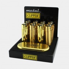 Clipper Lighter Metal - Gold